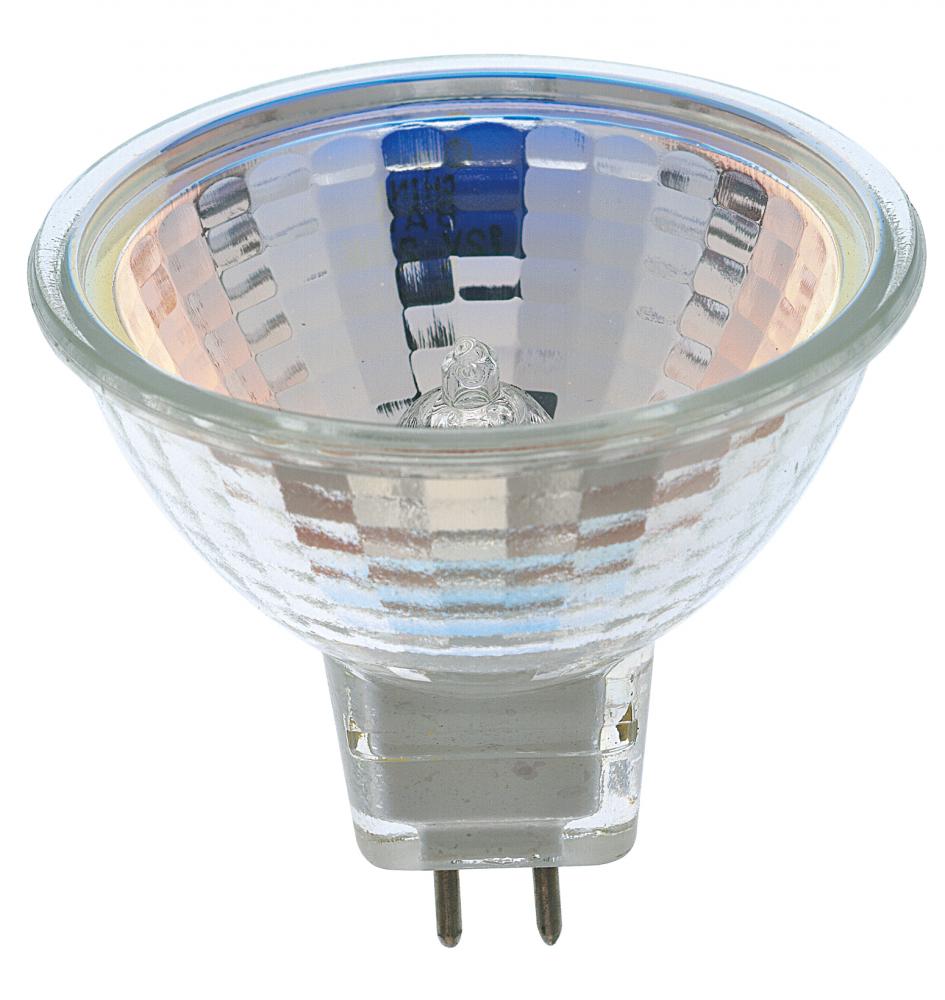 10 Watt; Halogen; MR16; 2000 Average rated hours; Miniature 2 Pin Round base; 12 Volt; Carded