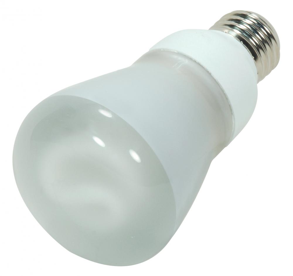 11 Watt; R20 Compact Fluorescent; 4100K; 82 CRI; Medium base; 120 Volt