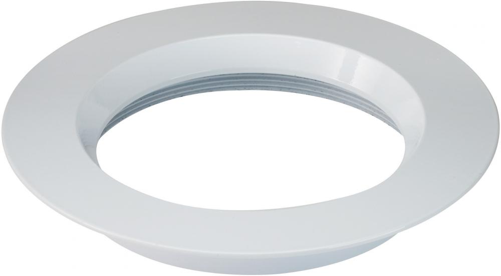 Freedom Round 5" Trim Option For 5"/6" Base Unit; White Finish