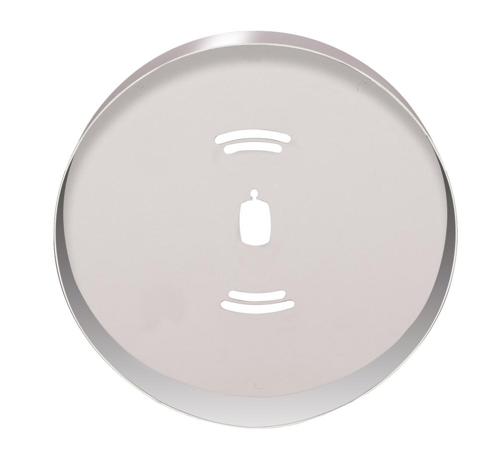 Battery Backup Module Housing Only For Flush Mount LED Fixture; 7" Round; Brushed Nickel Finish