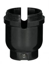 Satco Products Inc. 80/2150 - 1/4 IP Cap Only; Phenolic; 1/2 Uno Thread; With Metal Bushing; With Set Screw; For Push Thru