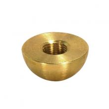 Satco Products Inc. 90/2096 - Brass Half Ball; Unfinished; 1/8 Tap; 5/8" Diameter
