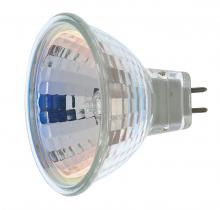 Satco Products Inc. S1956 - 20 Watt; Halogen; MR16; BAB; 2000 Average rated hours; Miniature 2 Pin Round base; 12 Volt