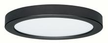 Satco Products Inc. S21541 - Blink - 25W- 13" Surface Mount LED - 3000K- Round Shape - Black Finish - 120V