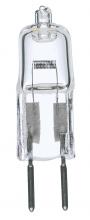 Satco Products Inc. S3470 - 50 Watt; Halogen; T4; Clear; 2000 Average rated hours; 900 Lumens; Bi Pin GY6.35 base; 12 Volt;