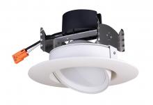 Satco Products Inc. S39463 - 7 watt LED Directional Retrofit Downlight - Gimbaled; 4"; 2700K; 40' Beam spread; 120 volts;