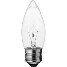 Satco Products Inc. S4468 - 25 Watt B11 Incandescent; Clear; 2500 Average rated hours; 212 Lumens; Medium base; 120 Volt