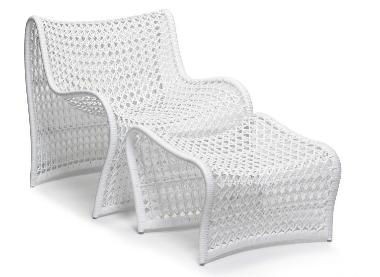 LOLA CHAIR, OUTDOOR, WHITE