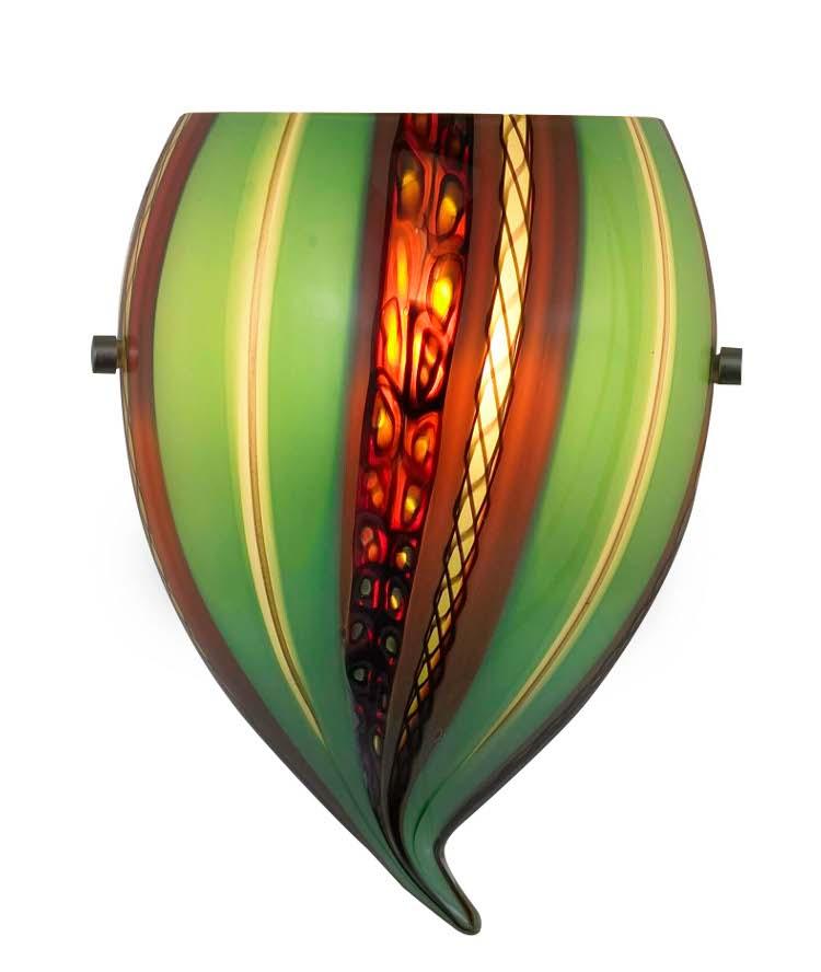 SCONCE ONION GRN (SHADE ONLY)