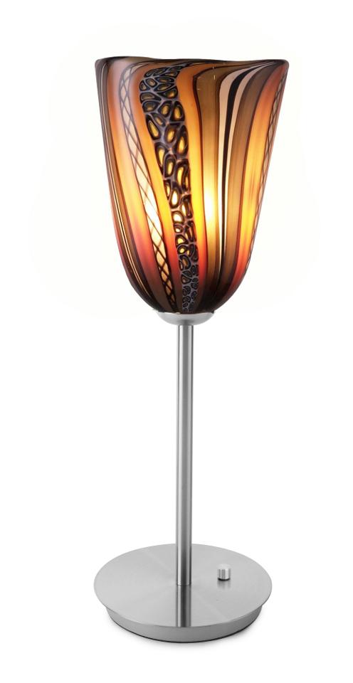 TABLE LAMP, AMORE FIORE, AMBER, SN