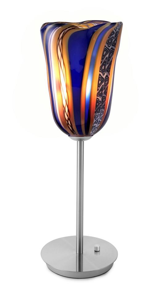 TABLE LAMP, AMORE FIORE, COBALT, SN