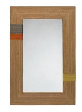 Oggetti Luce 05-BAH MR/TAN - MIRROR, RCT, BAHIA, TAN/ORG/GRY/YEL