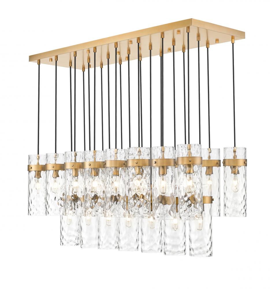 23 Light Linear Chandelier