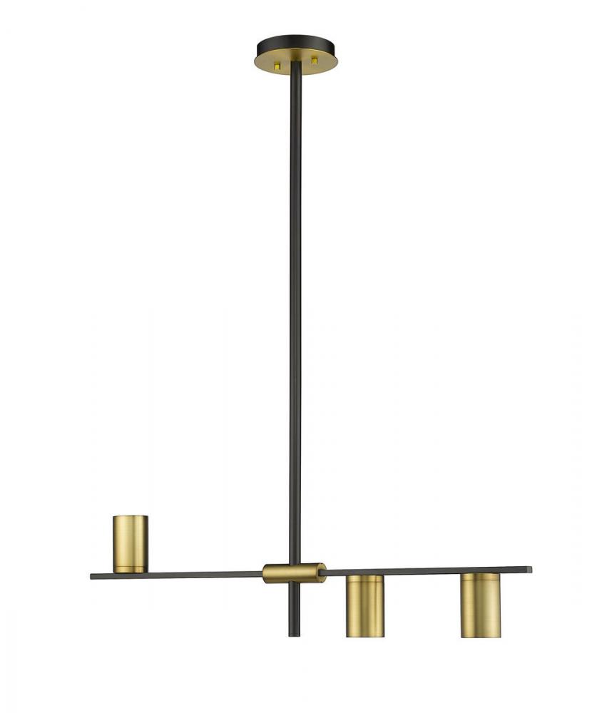 3 Light Linear Chandelier