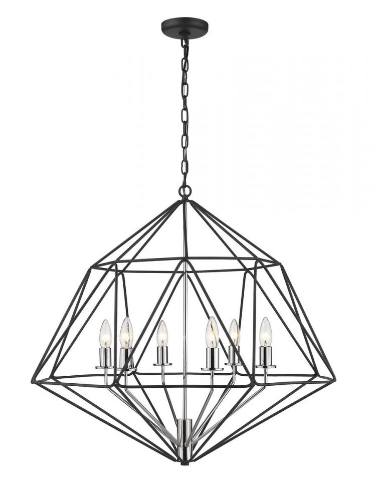 6 Light Chandelier