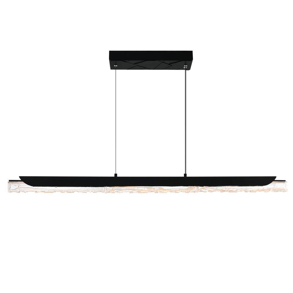 Valira Integrated LED Black Chandelier