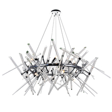 CWI Lighting 1154P42-12-601-R - Icicle 12 Light Chandelier With Chrome Finish