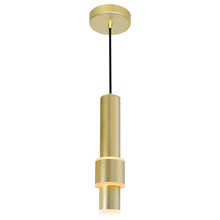 CWI Lighting 1390P5-1-602 - Lena LED Integrated Mini Pendant With Satin Gold Finish