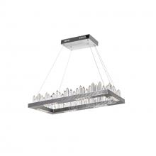 CWI Lighting 1218P32-613-RC - Agassiz LED Island/Pool Table Chandelier With Polished Nickel Finish