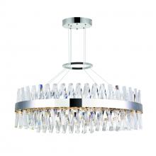 CWI Lighting 1220P40-601-O - Glace LED Chandelier With Chrome Finish