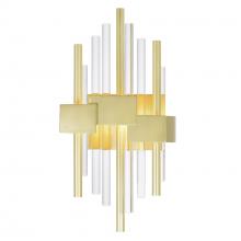 CWI Lighting 1245W7-1-602 - Millipede 7 in LED Satin Gold Wall Sconce
