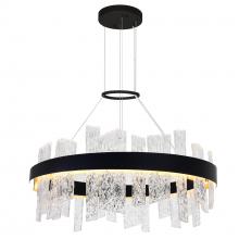 CWI Lighting 1246P32-101 - Guadiana 32 in LED Black Chandelier