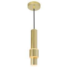 CWI Lighting 1390P5-1-602 - Lena LED Integrated Mini Pendant With Satin Gold Finish