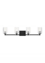 Generation Lighting GLV1044MBK - Lando Four Light Wall / Bath