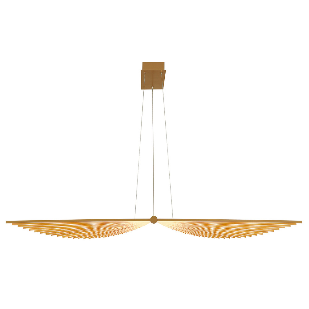 Seraph 1 Light Chandelier in Gold