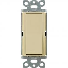 Lutron Electronics CA-3PS-IV - CLARO ACC 3-WAY SWITCH 15A IVORY