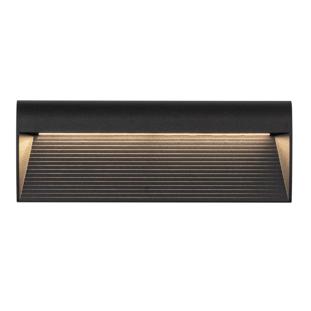 Casa 12-in Black LED Exterior Wall/Step Lights