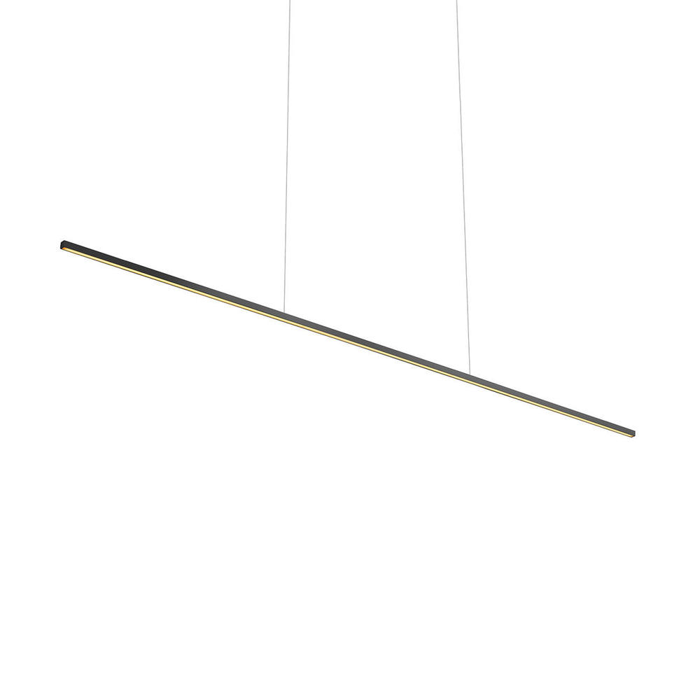 Vega Minor 60-in Black LED Linear Pendant