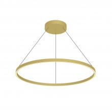 Kuzco Lighting Inc PD87136-BG - Cerchio 36-in Brushed Gold LED Pendant