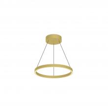 Kuzco Lighting Inc PD87718-BG - Cerchio 18-in Brushed Gold LED Pendant