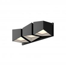Kuzco Lighting Inc VL31218-BK/WH - Cubix 18-in Black/White LED Vanity