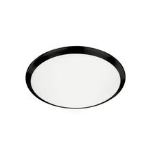 Kuzco Lighting Inc FM1512-BK - Malta 12-in Black LED Flush Mount