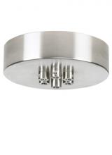 Visual Comfort & Co. Modern Collection 700TDMRD7TNB - Line-Voltage Mini Canopy 7 Port Round