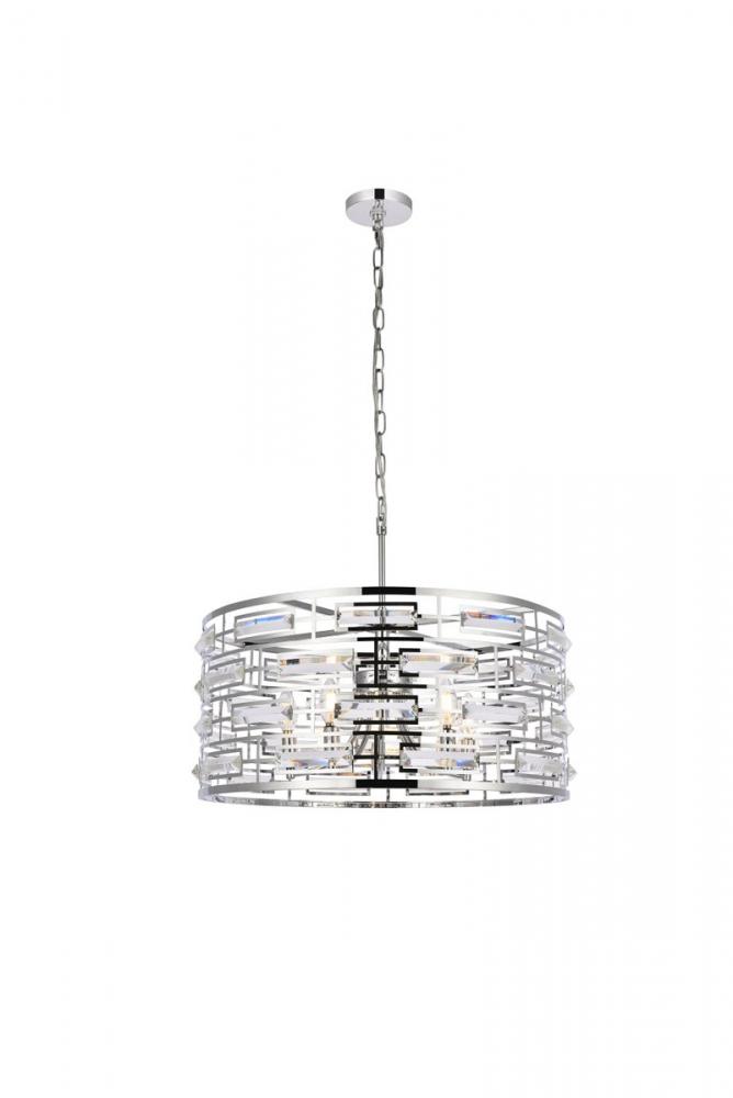 Kennedy 24 Inch Pendant in Chrome