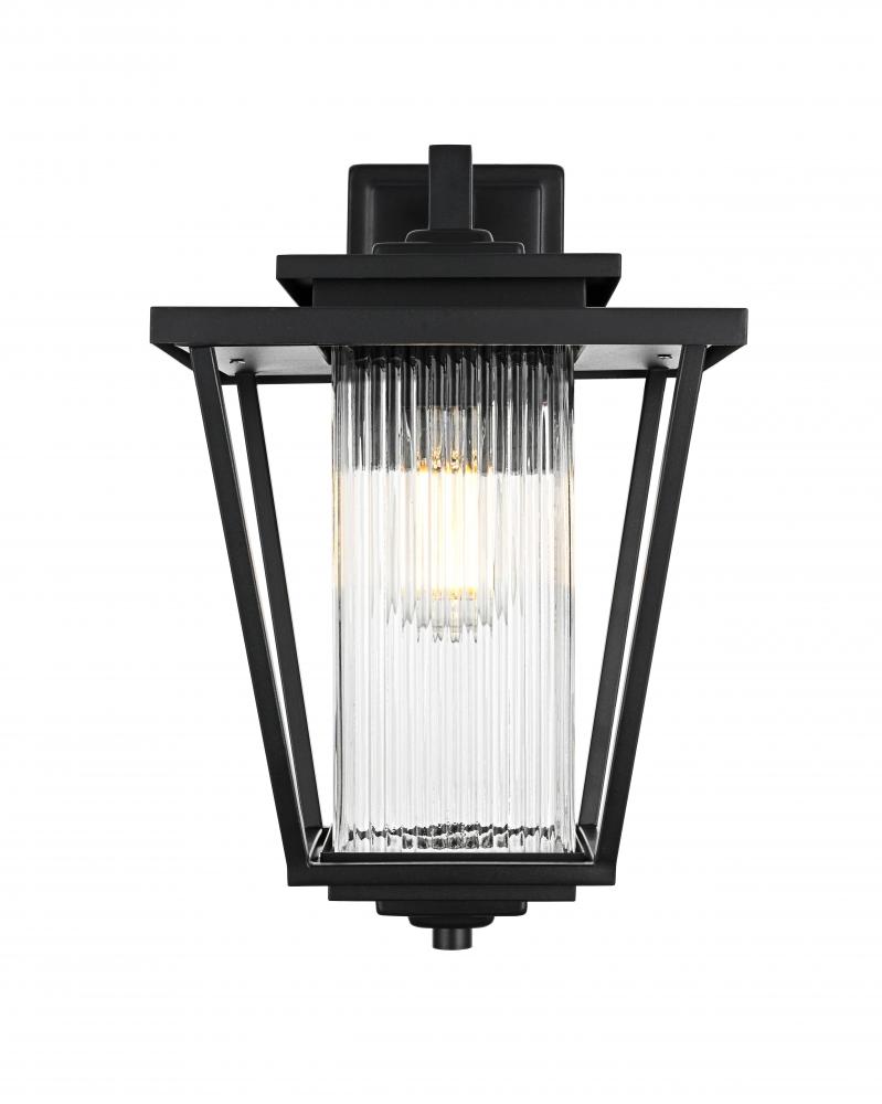 York 7 inch Outdoor Pendant in Black