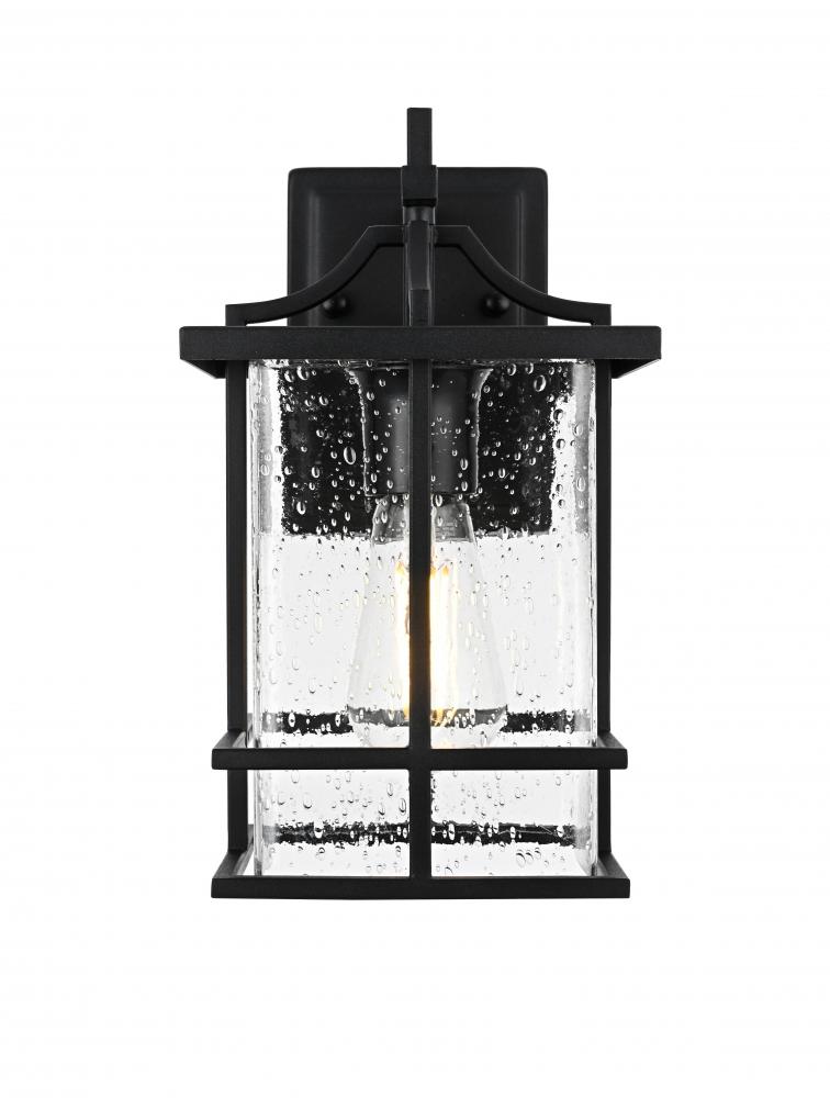 Miller 7 inch Outdoor Pendant in Black