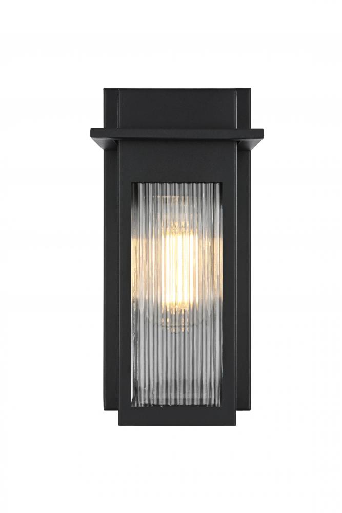 Fletcher 7 inch Outdoor Pendant in Black