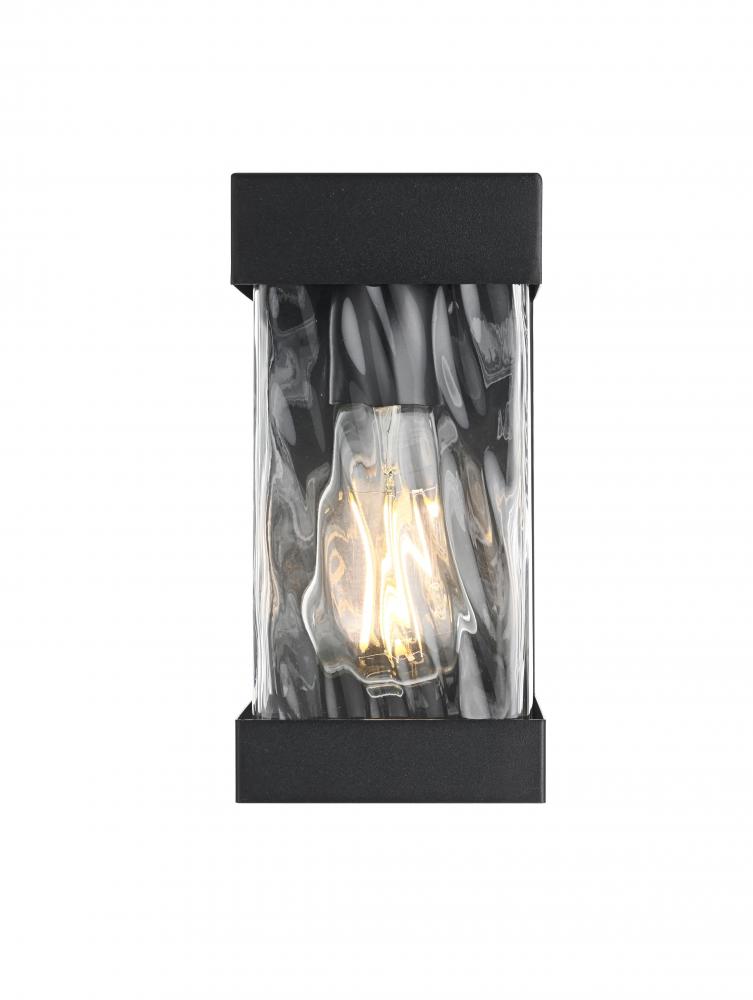 Thompson 7 inch Outdoor Pendant in Black