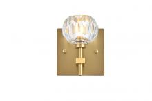 Elegant 3509W6G - Graham 1 Light Wall Sconce in Gold