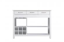 Elegant KD0248WH - 48 inch Kitchen Island in White