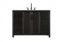 Elegant VF29548CO - 48 Inch Single Bathroom Vanity In  Chocolate Oak