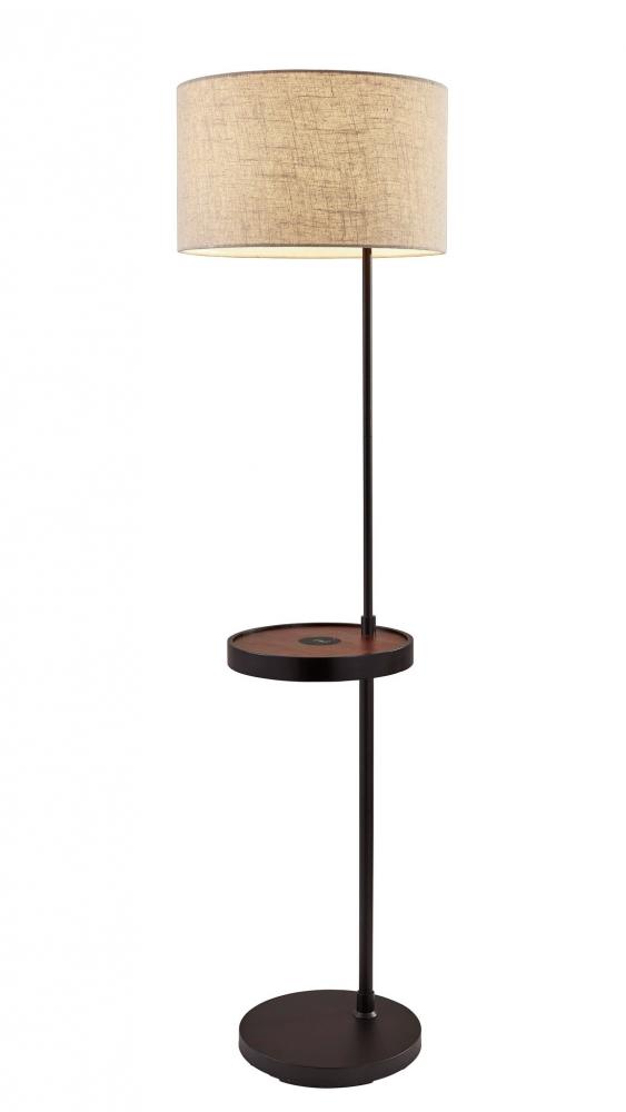 Oliver AdessoCharge Shelf Floor Lamp