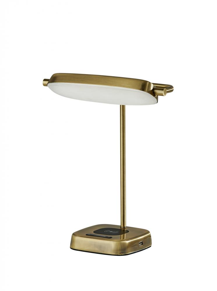 Radley LED Adesso Charge Desk Lamp W. Smart Switch