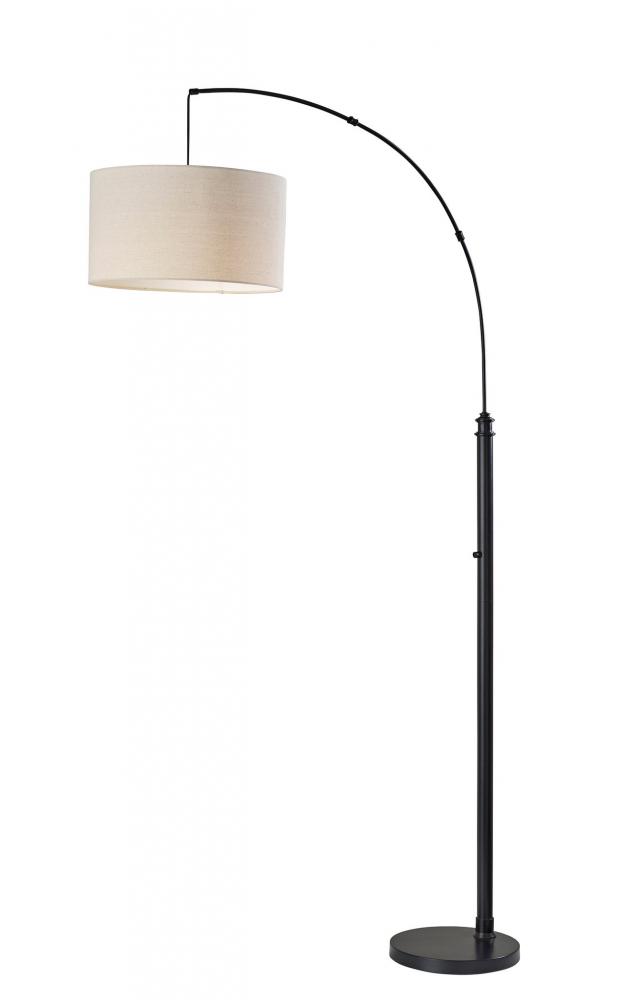 Barton Arc Lamp-Black