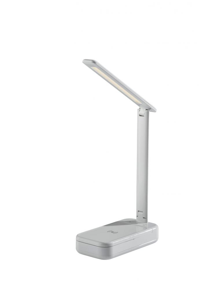 UV-C Sanitizing Desk Lamp W. Wireless Charging & Smart Switch