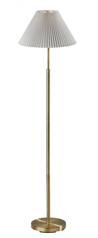 Jeremy Floor Lamp-Antique Brass